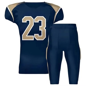 Uniforme de football américain fabriqué directement en usine pour hommes 2026 – Ensemble respirant sur mesure sublimé, grandes tailles, 100 % polyester - Product Image 2