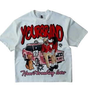 T-shirt homme à impression puff, dernier style, pour streetwear, meilleur fabricant et fournisseur de t-shirts homme à impression puff, t-shirts homme. - Product Image 5