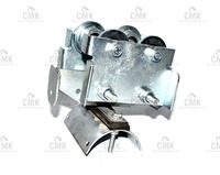 CMK ELECTRO POWER PRIVATE LIMITED Chariot à câble manuel en acier inoxydable pour grue EOT CT3032-01 Charge 30-60kg Porte-câbles 3 couches