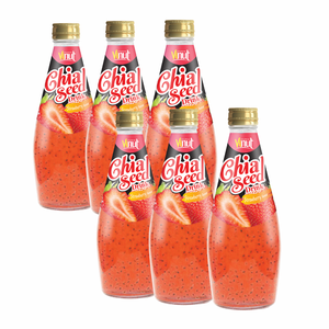 เครื่องดื่มเมล็ดเจียทับทิม290มล. จากเวียดนามปราศจากน้ำตาลฉลากส่วนตัวและราคาโรงงาน - Product Image 1