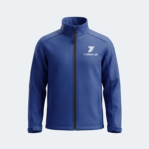 Chaqueta Unisex Personalizada con Logotipo Bordado, Cortavientos, de Softshell, con Cuello Alto, Cierre Completo con Cremallera, Ligera, Transpirable y de Secado Rápido - Product Image 6