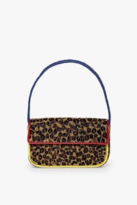 Luxury Handmade Beaded Embroidery Giraffe Shoulder Bag Vintage Style Beaded for <b>Purse</b> Women Artisanal Evening Handbags in 2026 - Product Image 4