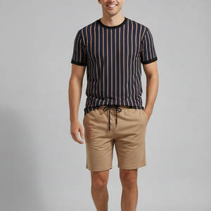 Ensemble de shorts pour hommes à porter au quotidien, respirant, confortable, coupe flexible, idéal pour la salle de sport, la course à pied, les activités estivales ou un usage décontracté - Product Image 1