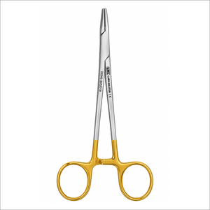 Portaagujas Manuales de Microagujas Más Vendidos, Punta TC de 16 cm, Anillos de Carburo de Tungsteno Dorados, Juego de Instrumentos Quirúrgicos con Certificación CE - Product Image 1