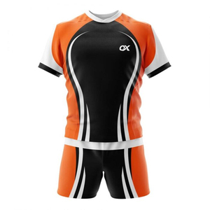 ชุดรักบี้แบบแห้งเร็ว ระบายอากาศได้ดี รุ่นใหม่ล่าสุด ลดราคาพิเศษทางออนไลน์ ผลิตในประเทศปากีสถาน - Product Image 1