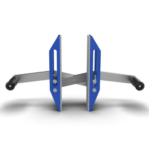 Ausavina Double Handed Carry <b>Clamps</b> Slabs Easily and Convenient Stone Equipment (ADHGC100) for Lifting and Moving Stone 136 (mm) - Product Image 3