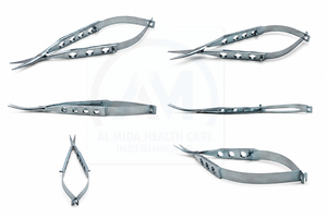 AL MIDA Hochwertige Ophthalmologische Chirurgische Scheren Edelstahl Präzisions-Mikrochirurgie-Instrumente CE-Zertifiziert ISO13485 - Product Image 3