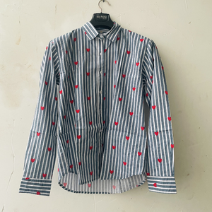 Chemise imprimée à la main, chemises élégantes pour femmes, chemise en coton doux imprimée à la main en Inde, en vente au meilleur prix - Product Image 1