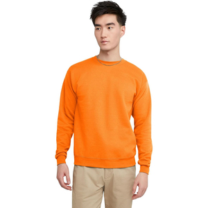 Sweat-shirt double couche pour homme, col rond, streetwear, coupe oversize, en mélange polyester-spandex épais, anti-boulochage, logo personnalisé - Product Image 1