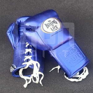 <b>Hot</b> Selling Customizable No Boxing No Life Boxing Gloves Professional Laced Top Grade Cowhide Leather Thick 4-Layer Padding - Product Image 5