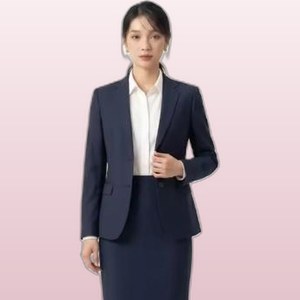 Costume Minimaliste en Laine Extensible ANIMA pour Femme, Résistant à l'Eau, Respirant, Tenue de Bureau Exécutive, Global - Product Image 3