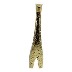 Jaffs Exports Aluminium 27cm H X 6cm W X 12cm L Giraffe Figurine Handmade Eco-Friendly Contemporary Animal Sculpture Tabletop - Product Image 4