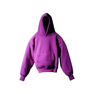 Sudadera con capucha de ajuste cuadrado personalizado para hombre de invierno 100% algodón bordado a la piedra impreso precio de fábrica hecho a medida - Product Image 2