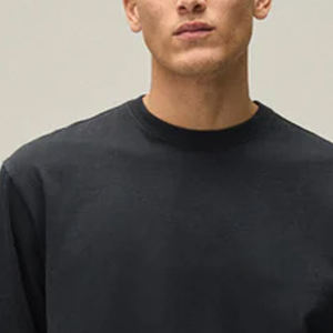 T-shirts pour hommes tendance, coupe ajustée, tissu extensible, légers, hauts d'été, style décontracté, vêtements de style streetwear, design élégant avec logo personnalisé - Product Image 2