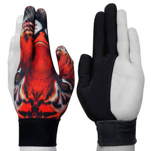 Guantes de Snooker de Alta Demanda para Hombre y Mujer, Personalizables con Impresión por Sublimación, Transpirables, con Dedos Descubiertos, Ligeros, Talla Personalizable - Product Image 6