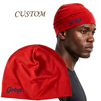 Casquette en tissu extensible respirant et imperméable avec logo personnalisé brodé, DTF, 85% polyester, 15% élasthanne, silicone réfléchissant