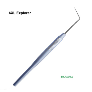 Explorer dentaire manuel ergonomique à une extrémité, en acier inoxydable, fabriqué par Roboz Tech Pakistan - Product Image 2