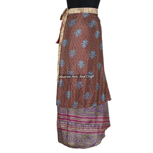 Último Diseño, Falda Cruzada Multicolor Estilo Boho, Prenda Cómoda de Verano para Mujeres y Niñas, Estilo Hippie, Talla Única, Estilo Gitano - Product Image 2