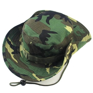 Chapeau Bob Unisexe Pliable en Jean Personnalisé à Bord Large Uni avec Broderie 3D pour l'Extérieur, Quatre Saisons, Protection Solaire, Pêche et Usage Quotidien - Product Image 1
