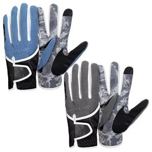 Gants de sport respirants en cuir Cabretta et maille, à doigts entiers, avec paume antidérapante et fermeture auto-agrippante, pour entraînement unisexe - Product Image 1