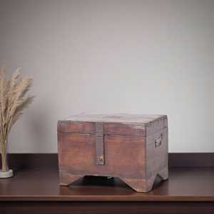 La Mejor Colección de Cajas de Madera Maciza Hechas a Mano, Estilo Vintage, para Decoración de Sala de Estar, Combinables - MOQ 1 Contenedor - Product Image 1