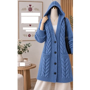 Pulls 100% acrylique ou coton, calibre 12, pour femmes, très tendance, style décontracté, pour la saison hivernale, fournisseur du Bangladesh. - Product Image 4