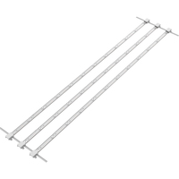 Barre lumineuse LED rigide 12V DC IP67 12W SMD2835 pour boîte lumineuse publicitaire intérieure mince