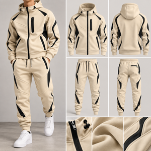 Chándal Oversize de Alta Calidad con Estilo Urbano, Transpirable, ODM, 400GSM, de Felpa Técnica con Lavado Ácido y Logotipo Personalizado - Product Image 4