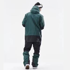 Traje de Esquí Personalizado para Hombre, Impermeable, Cortavientos, con Cierre de Cremallera, 100% Poliéster, Diseño de Paneles de Alta Calidad, Traje de Salto - Product Image 4