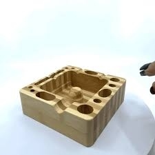 Cendrier rond multifonctionnel en aluminium sans fumée avec porte-cigarette - Polyvalent pour la maison et la voiture - Product Image 3