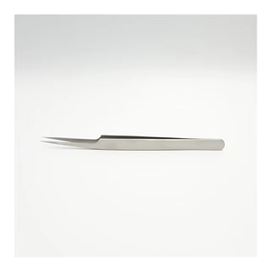 Pinces à épiler pour extensions de cils en acier inoxydable de haute qualité avec pointe fine pour kit d'outils de maquillage fabriqués au Pakistan - Product Image 2