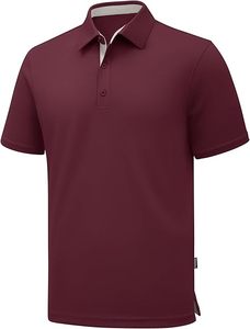 New Fashionable Casual <b>Men's</b> Solid Short Sleeve Quick Dry Eco-Friendly High Quality 230g Cotton/Polyester Knitted Fleece <b>Shirts</b> - Product Image 4