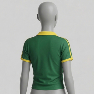 Green Yellow Men's for <b>Shirt</b> Short Sleeve O-Neck Casual Sport Wear Front Letter Print Regular Fit 100% Cotton Quick Dry - Product Image 6