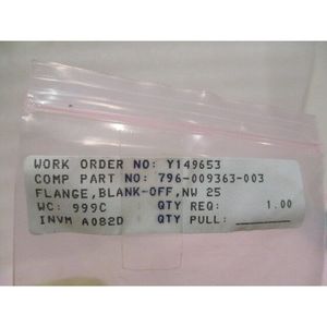 LAM 796-009363-003, Brida, tipo Blank-Off, NW25. 419269 - Equipo y Piezas de Semiconductores de Confianza de Marca Global Legacy - Product Image 6