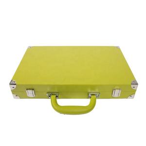New Luxury <b>Backgammon</b> Board Box Folding <b>Backgammon</b> <b>Set</b> Box Durable Wood and Leather Customized <b>Backgammon</b> Board Box - Product Image 5