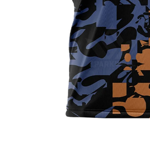 Camiseta de Fútbol de Camuflaje para Hombre, Sublimada, Cuello en V, Manga Corta, Absorbe la Humedad, 320g, Poliéster, Corte Atlético, Personalizable para Equipos - Product Image 2
