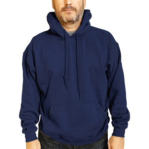 Unisex <b>Thick</b> <b>Fleece</b> Hoodie Print Custom Embroidery Polyester/Cotton Blend 420g Fabric Eco-Friendly Regular Fit Lined Design - Product Image 3