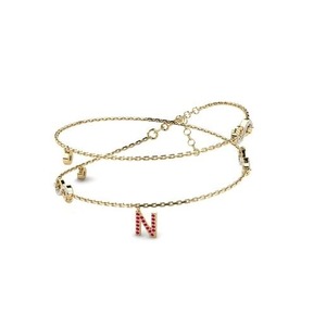 Classic Name N Letter Pendant <b>Charm</b> <b>silver</b> Plated Crystal Hip hop Style Unisex Jewelry Gift Pendants - Product Image 1