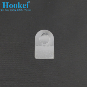 ป้ายแขวนมีกาวในตัวแบบใสมีกาวเหนียวติดแน่นสำหรับวางบนราวแบบแขวน - Product Image 2