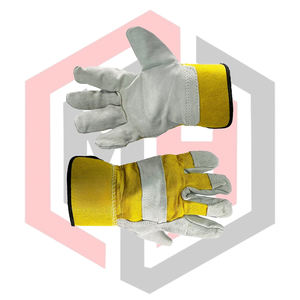 Gants de sécurité pour riggers, paume en cuir renforcée, antidérapants, antistatiques, pour la lutte contre l'incendie, résistants aux déchirures, respirants, sans silicone - Product Image 6