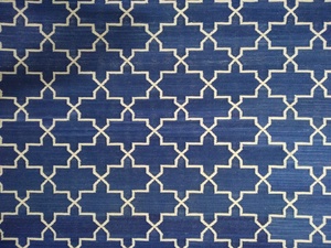 Hand Woven Fine Cotton Kilim Punja Dhurrie-Reversible Durable PET Friendly & Stain Resistant - Product Image 5