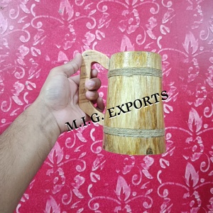Taza de Madera de Lujo Estilo Americano, Ecológica y Portátil, de Acacia, Mango, Pino y Sheesham Rojo, M.I.G., Venta Caliente 2026 EXPORTACIONES - Product Image 5