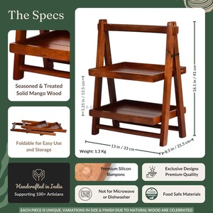 Estante de Especias y Organizador de Cocina de Madera de Lujo y Calidad Premium para el Hogar o Restaurante, Disponible para la Venta - Product Image 5