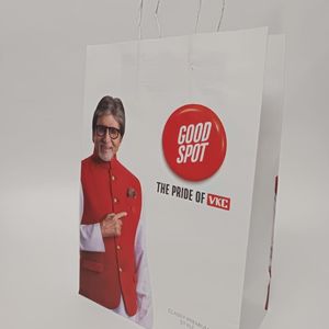 Sac en papier personnalisé avec logo, emballage de luxe pour le shopping, écologique, recyclable, sac cadeau en kraft brun avec poignées torsadées, approvisionnement en gros - Product Image 1