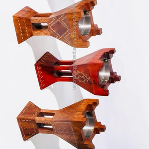 Brûleur à bakhoor de style arabe moderne, brûleur à bakhoor en bois, mabkhara, brûleur à bakhoor en bois en forme de cabane, de Falak World Export - Product Image 1