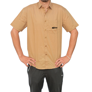 Wholesale <b>Man</b> White Cotton Shorts Sleeve Office Work Wear Uniform Wedding Party Business Formal <b>Dress</b> Shirts for <b>Men</b> - Product Image 1