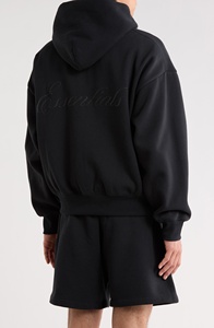 เสื้อฮู้ดดี้ผ้าฝ้ายพรีเมียมสำหรับผู้ชาย แบบโอเวอร์ไซส์ ไม่มีลาย  ผู้จำหน่ายเสื้อฮู้ดดี้ - Product Image 4