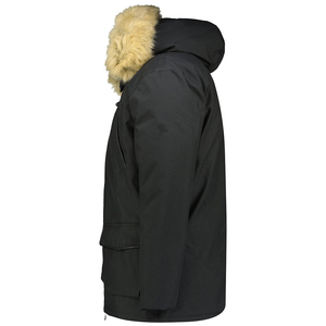 Parka en toile pour homme coupe décontractée, fabrication usine avec options de conception ODM et de marquage personnalisé 2026 - Product Image 3