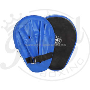 อุปกรณ์ฝึกซ้อมหนังแท้สำหรับ MMA และศิลปะการต่อสู้ แผ่นรองมือและแผ่นเตะสำหรับฝึกซ้อมมวยและการฝึกซ้อมเป้าหมาย - Product Image 2