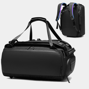 Bolsa de Gimnasio Deportiva con Bolsillo Impermeable, Bolsa de Viaje para Fin de Semana con Compartimento para Zapatos, Bolsa Deportiva - Product Image 1